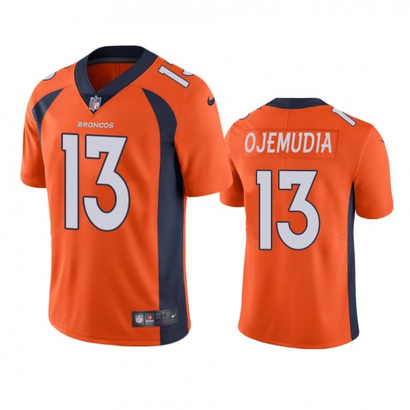 Michael Ojemudia Denver Broncos Orange Vapor Limited Jersey