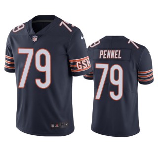 Color Rush Limited Chicago Bears Mike Pennel Navy Jersey