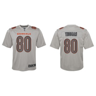 Mike Thomas Youth Cincinnati Bengals Gray Atmosphere Game Jersey