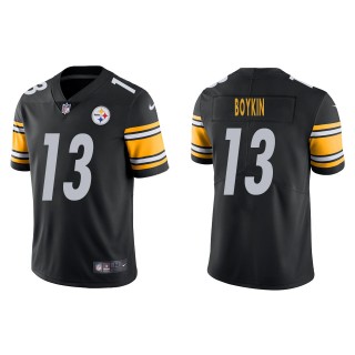 Men's Pittsburgh Steelers Miles Boykin Black Vapor Limited Jersey