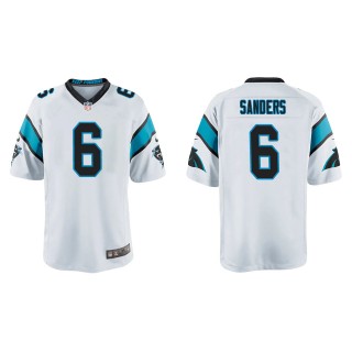 Youth Panthers Miles Sanders White Game Jersey