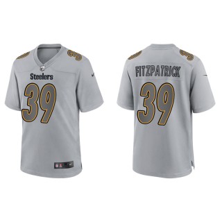 Minkah Fitzpatrick Pittsburgh Steelers Gray Atmosphere Fashion Game Jersey
