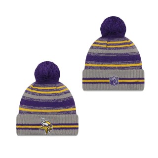 Minnesota Vikings Cold Weather Gray Sport Knit Hat