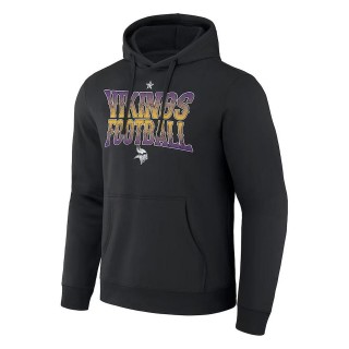 Minnesota Vikings NFL x Darius Rucker Rock N' Football Pullover Hoodie Black