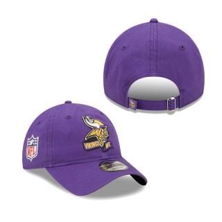 Men's Minnesota Vikings Purple OTC 2022 Sideline 9TWENTY Adjustable Hat
