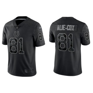 Mo Alie-Cox Indianapolis Colts Black Reflective Limited Jersey