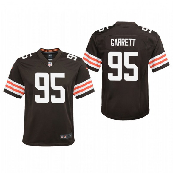 Youth Cleveland Browns Myles Garrett Game Jersey - Brown