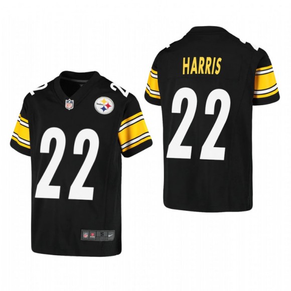 Youth Pittsburgh Steelers Najee Harris Game Jersey - Black