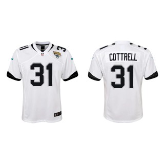 Nathan Cottrell Youth Jacksonville Jaguars White Game Jersey