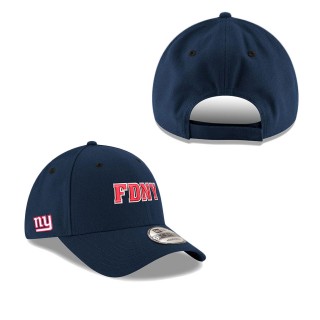 Navy MetLife x New York Giants First Responders FDNY 9FORTY Adjustable Hat