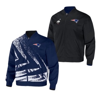 Men's New England Patriots NFL x Staple Navy Reversible Core Jacket