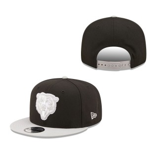 Black Gray Chicago Bears Two-Tone Color Pack 9FIFTY Snapback Hat