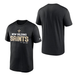 New Orleans Saints Black Legend Community T-Shirt