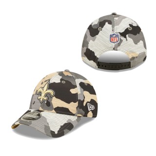 Men's New Orleans Saints Camo 2022 NFL Training Camp Official 9FORTY Adjustable Hat