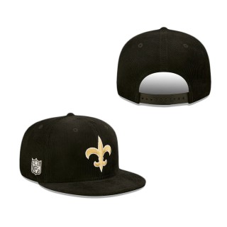 New Orleans Saints Retro Corduroy 9FIFTY Snapback Hat