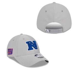 New York Giants Gray 2024 Pro Bowl 9FORTY Adjustable Hat