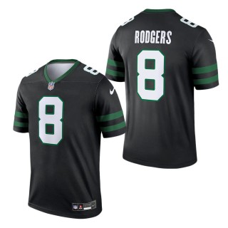 New York Jets Aaron Rodgers Legacy Black Alternate Legend Jersey