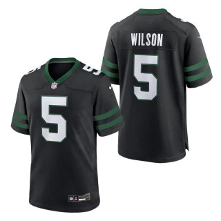 New York Jets Garrett Wilson Legacy Black Alternate Game Jersey