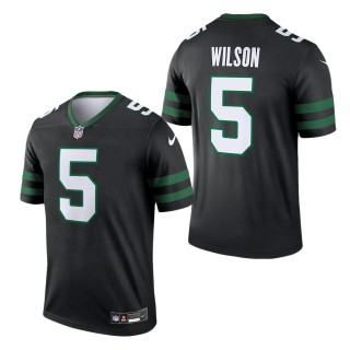 New York Jets Garrett Wilson Legacy Black Alternate Legend Jersey