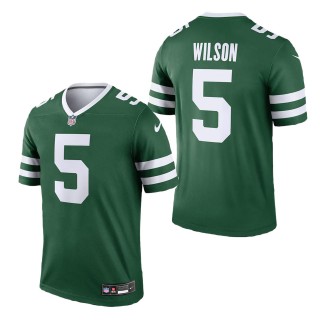 New York Jets Garrett Wilson Legacy Green Legend Jersey