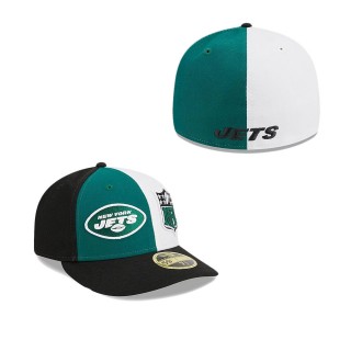 Jets Green Black 2023 Sideline Low Profile 59FIFTY Fitted Hat