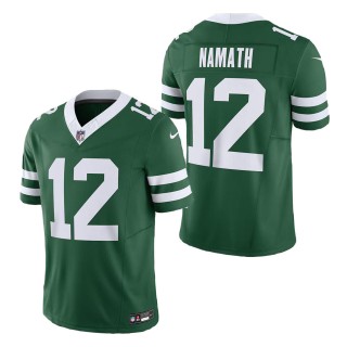 New York Jets Joe Namath Legacy Green Vapor F.U.S.E. Limited Jersey