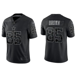 Noah Brown Dallas Cowboys Black Reflective Limited Jersey