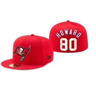 Tampa Bay Buccaneers O.J. Howard Red Omaha 59FIFTY Fitted Hat