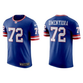 Osi Umenyiora New York Giants Royal Classic Game T-Shirt