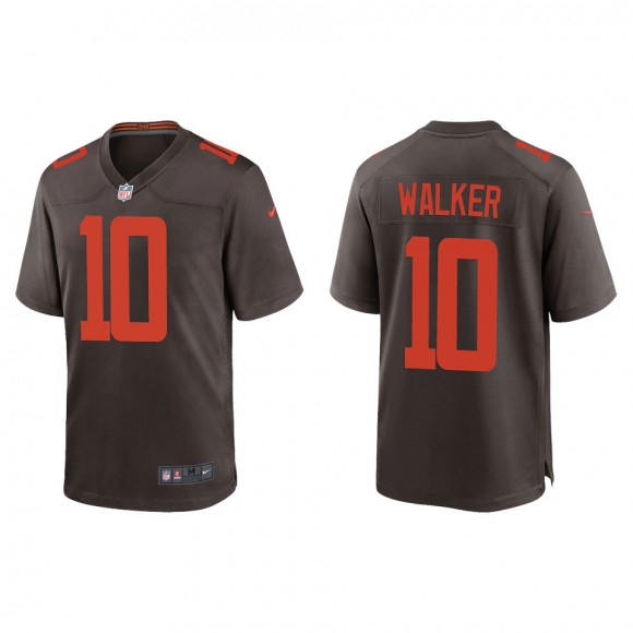 P.J. Walker Cleveland Browns Brown Alternate Game Jersey