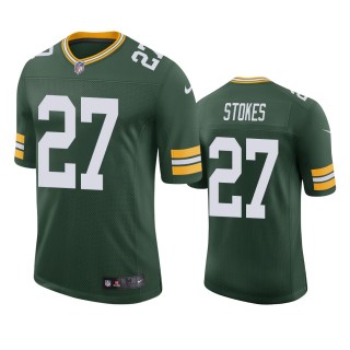 Green Bay Packers Eric Stokes Green 2021 NFL Draft Vapor Limited Jersey