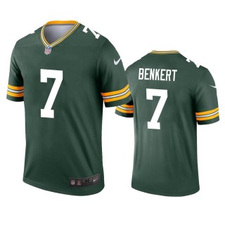 Green Bay Packers Kurt Benkert Green Legend Jersey