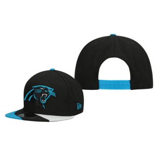 Carolina Panthers Black Curve 9FIFTY Snapback Hat