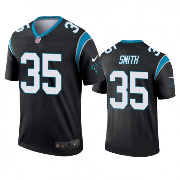 Carolina Panthers Rodney Smith Black Legend Jersey - Men's