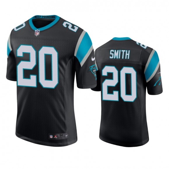 Rodney Smith Carolina Panthers Black Vapor Limited Jersey