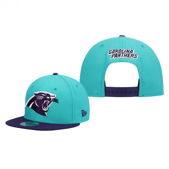 Carolina Panthers Teal Purple Prime 9FIFTY Snapback Hat