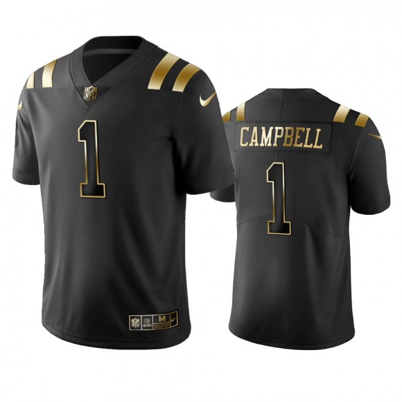 Colts Parris Campbell Black Golden Edition Vapor Limited Jersey