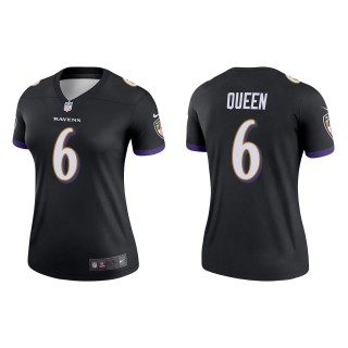 Patrick Queen Women's Baltimore Ravens Black Legend Jersey