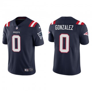Christian Gonzalez Navy 2023 NFL Draft Vapor Limited Jersey