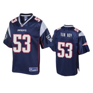 New England Patriots Kyle Van Noy Navy Pro Line Jersey - Men's