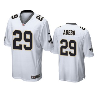 New Orleans Saints Paulson Adebo White Game Jersey