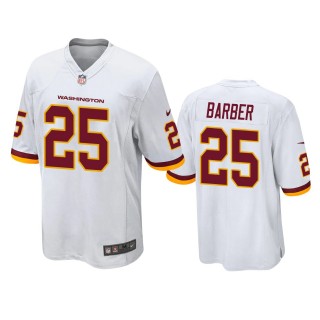 Washington Football Team Peyton Barber White Game Jersey