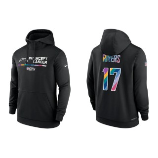 Philip Rivers Los Angeles Chargers Black 2022 NFL Crucial Catch Therma Performance Pullover Hoodie