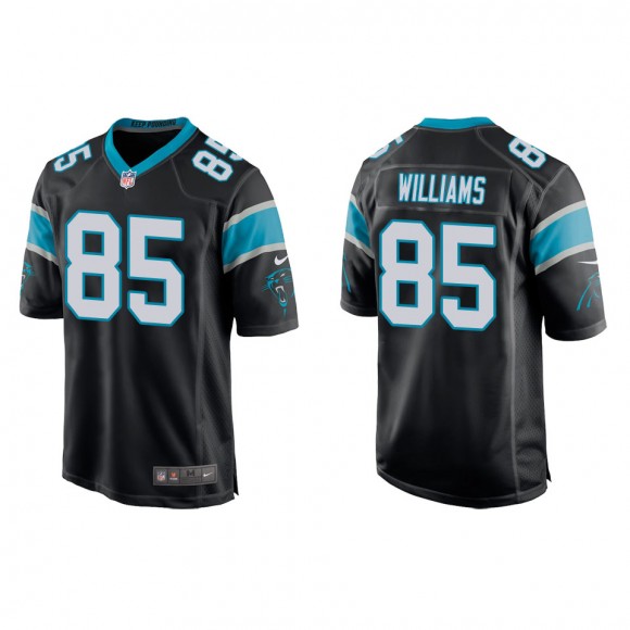 Men's Carolina Panthers Preston Williams Black Game Jersey