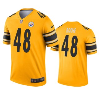 Pittsburgh Steelers Quincy Roche Gold Inverted Legend Jersey