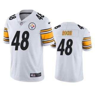 Pittsburgh Steelers Quincy Roche White Vapor Limited Jersey
