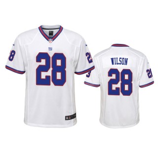 New York Giants Quincy Wilson White Color Rush Game Jersey