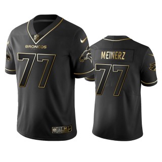 Broncos Quinn Meinerz Black Golden Edition Vapor Limited Jersey