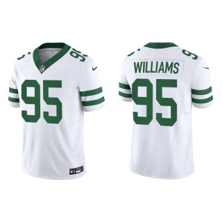 Quinnen Williams Jets White Legacy Vapor F.U.S.E. Limited Jersey
