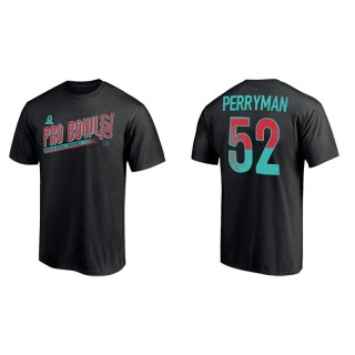 Denzel Perryman Black 2022 AFC Pro Bowl T-Shirt